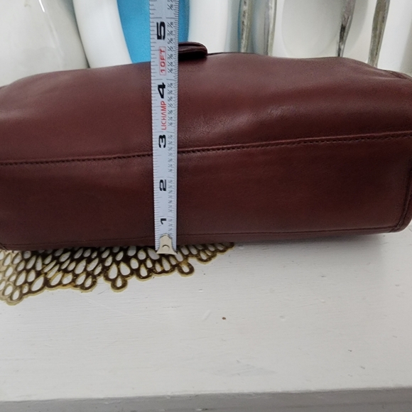 Vintage COACH Brighton Bag Burgandy - Picture 11 of 13
